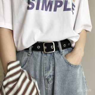 帆布皮帶女學生韓版百搭ins風時尚黑簡約裝飾牛仔褲腰帶男休閒潮 韓版皮帶 腰帶 配飾 皮帶 懶人皮帶 時尚配件
