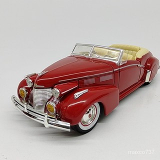 1/32 1946 凱迪拉剋 sedan series62敞篷車 閤金車古典車模模型 閤金車模 跑車模型 車模擺件 W8