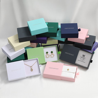 【飾品盒】客製化logo客製化個性時尚珠寶盒首飾飾品盒抽屜盒項鍊戒指吊墜收納盒