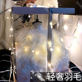 暖心好物💕實用生日禮物女生閨蜜創意高階感七夕情人節儀式感女朋友婚紗模型💕lmmonen3698/15