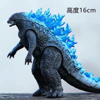 哥吉拉 哥吉拉手辦 金剛1蜥蜴哥斯拉模型玩具大戰金剛之怪獸軟膠奧特曼手辦哥斯拉玩具217