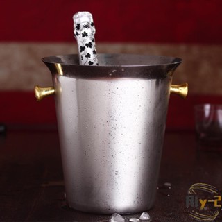 歐式加厚不鏽鋼冰桶 冰桶 冰塊桶 香檳桶 氣泡酒桶 氧泡酒桶 不鏽鋼冰桶 冰酒桶