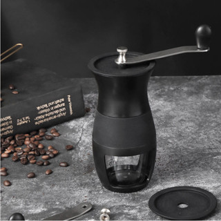 手搖咖啡研磨器 家用咖啡機 手磨咖啡杯 歐式手動咖啡器 純色設計 便攜研磨