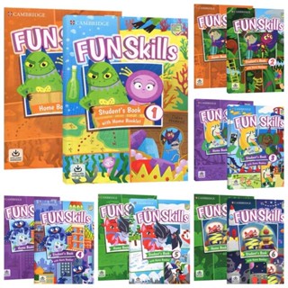 【華通書坊】YLE劍橋兒童英檢官方語言技能加強書 Fun Skills (1/2/3/4/5/6) A2/A1/Pre-A1(Flyers/Movers/Starters) 學生課本/教師手冊 CAMBRIDGE<華通書坊/姆斯>