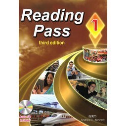 [華通書坊]Reading Pass 1 (第三版) (with Audio CD) 白安竹 9789861476759