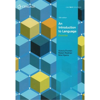 [華通書坊]Introduction to Language (Concise Edition)10/e Fromkin 9789869508285