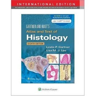 [華通書坊]Gartner and Hiatt's Atlas and Text of Histology (IE) 8/E Gartner 9781975192037