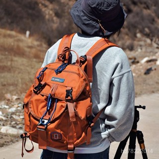 『韓國💜手作』登山包小眾設計潮牌戶外旅行包防水徒步揹包雙肩包女書包 YCFT