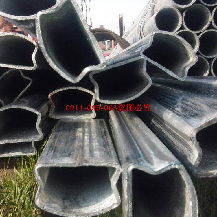 鍍鋅面包管 扶手管 加工 各種規格 平管,管,扇形管 鍍鋅方管