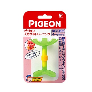 貝親 Pigeon 嘴唇訓練玩具-綠色小花【甜蜜家族】