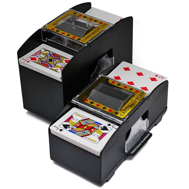 現貨 桌游賭場同款 撲克自動洗牌器 自動發牌器撲克發牌機洗牌機撲克機德州撲克全自動洗牌機器道具發牌分牌器撲克a