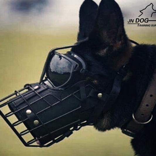 狗戰術口籠東德專用口籠工作犬訓練用品狗嘴套嘴罩防咬實戰犬嘴套