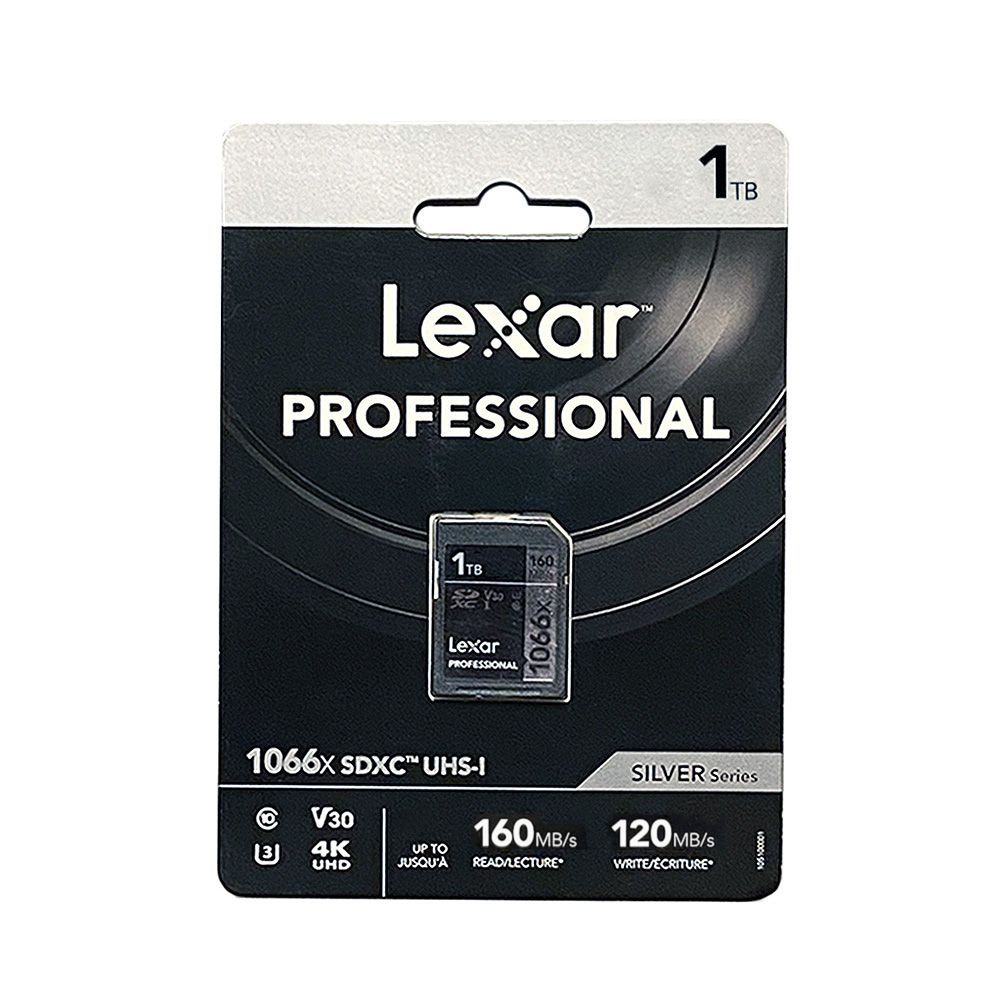 雷克沙 Lexar 1TB SILVER Series 1066x UHS-I SDXC 記憶卡 相機用(平行進口)
