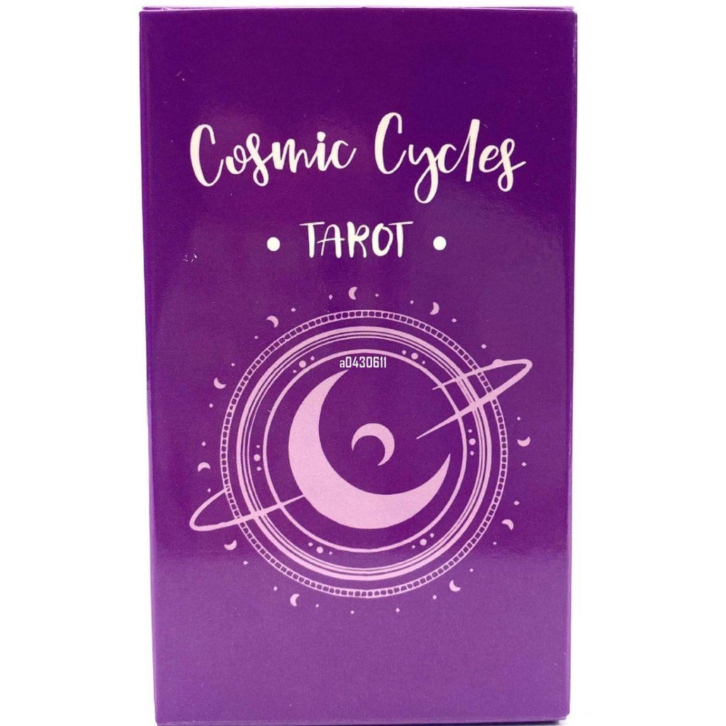 【塑封折價】宇宙循環卡牌10.3*6cm 英語 Cosmic Cycles Tarot 2nd【初見書房】