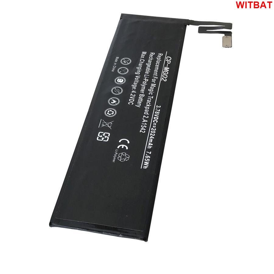 WITBAT適用蘋果Magic Trackpad 2 觸控板電池 A1542 020-8446🎀