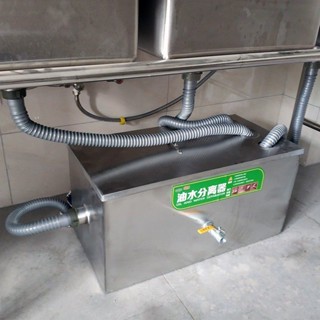 【廠家直銷】油水分離器 飯店不銹鋼隔油池 商用餐飲廚房汙水處理器 地埋水油過濾器