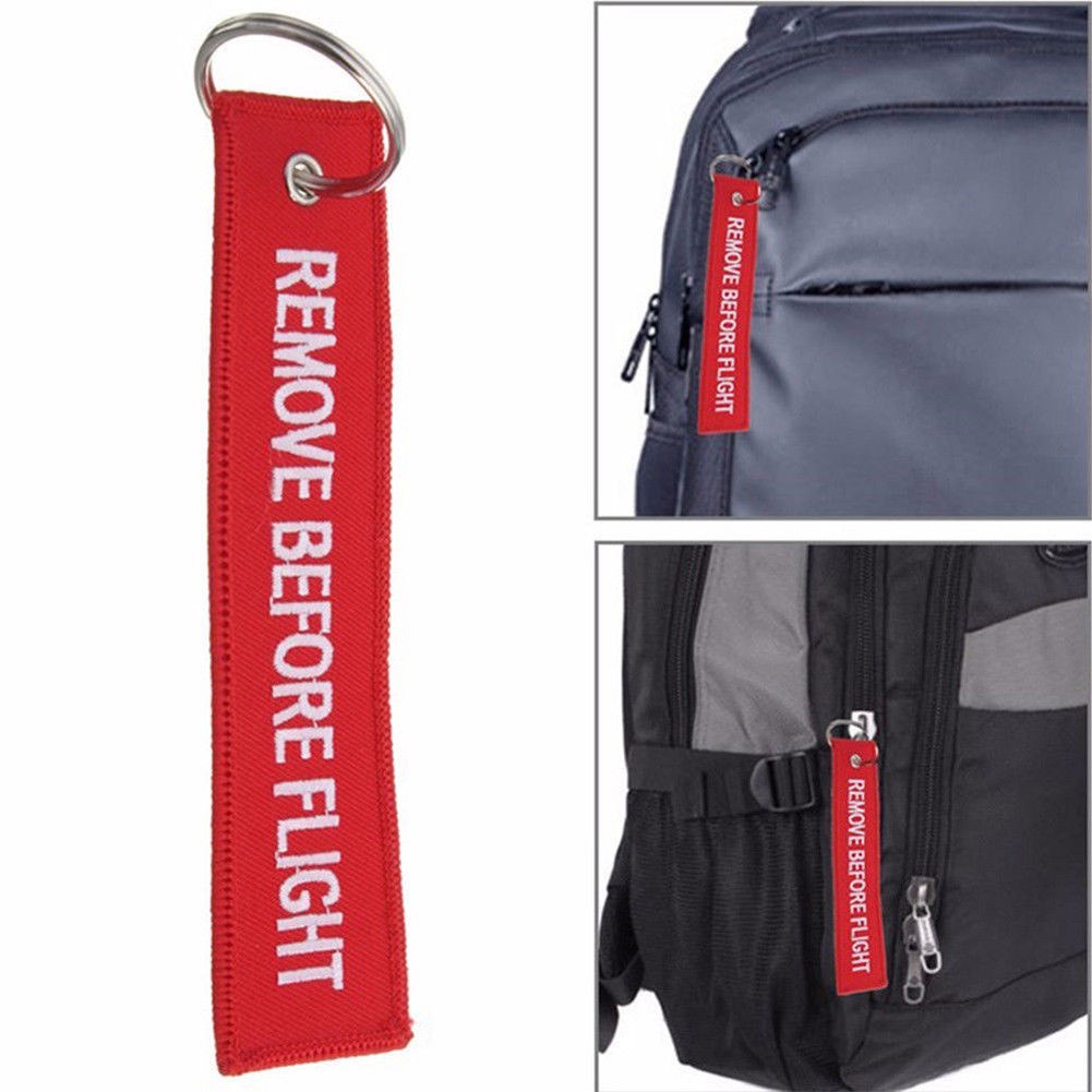 1x Remove Before Flight Key Chain | Baggage Tag (SG Seller)