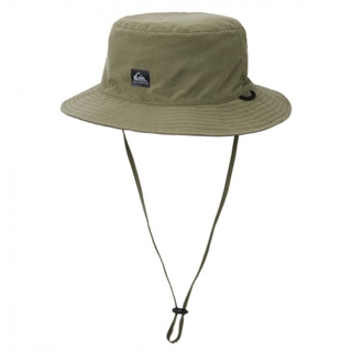 QUIKSILVER - UV FIELD REVERSIBLE HAT 雙面防潑水戶外運動帽 漁夫帽 衝浪帽 軍綠