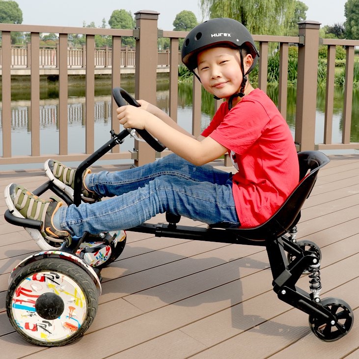 【嚴選好物】平衡車四輪車雙人改裝卡丁車支架兒童成年輔助車架座椅坐架子通用