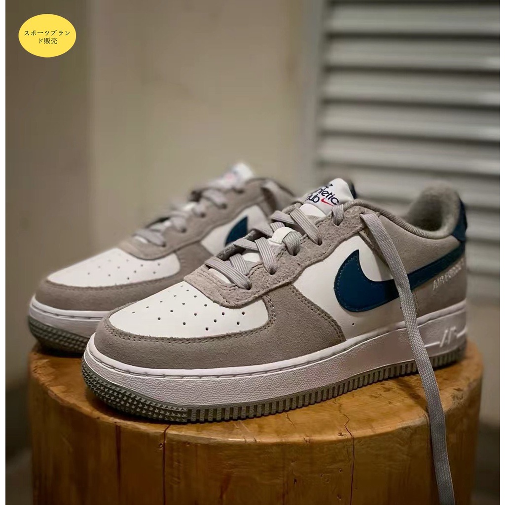 Nike Air Force 1 Low Athletic Club 白灰藍 男女鞋 DH7568-001