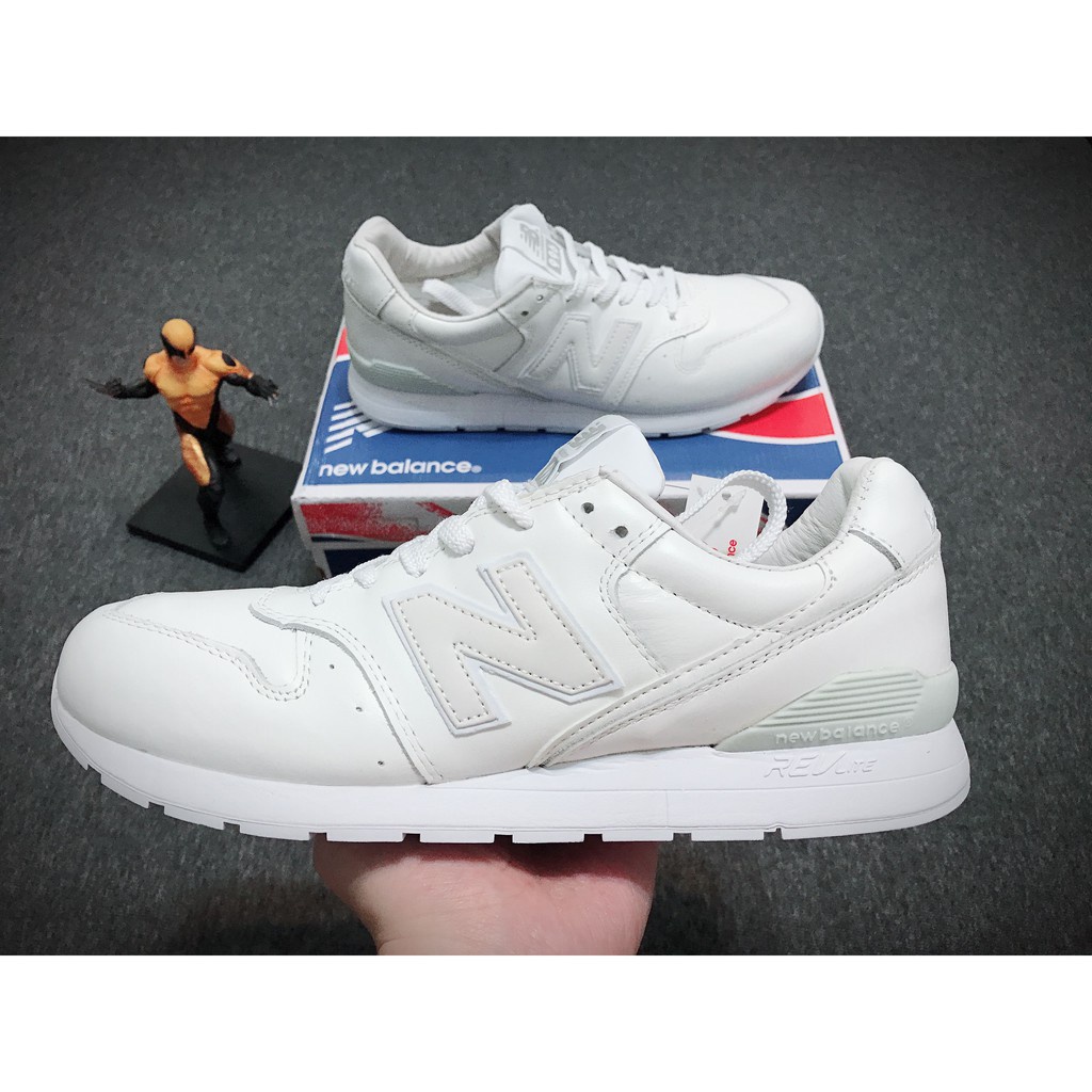 NEW BALANCE 996 NB 全白 白色 經典 復古 慢跑鞋 皮革 真皮 情侶鞋 MRL996EW