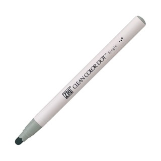 【Kuretake 日本吳竹】ZIG Clean Color Dot 單頭點點筆-灰綠色 墊腳石購物網