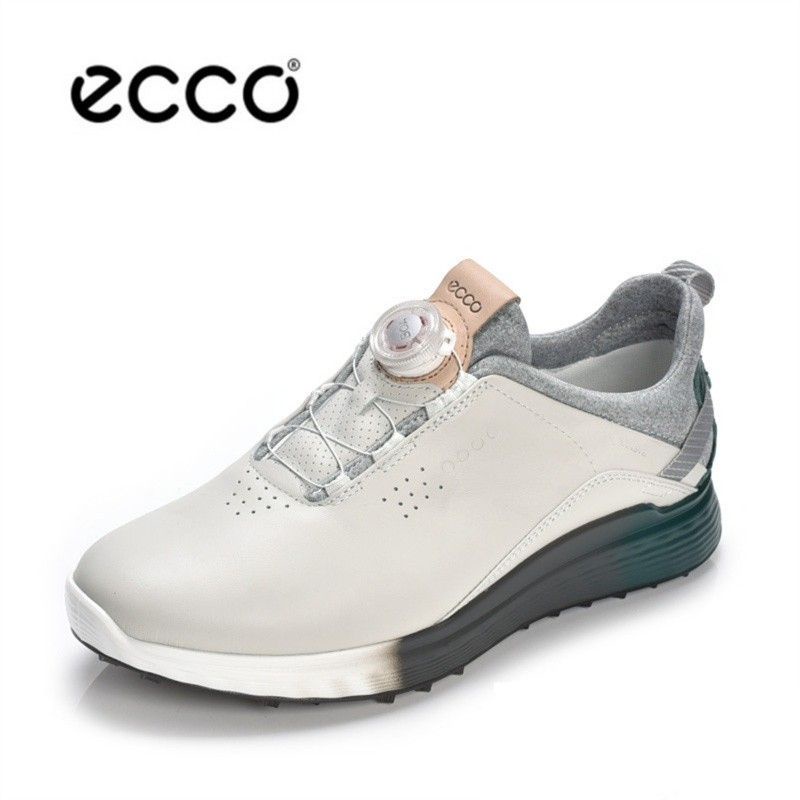【ECCO】高爾夫男鞋球鞋戶外休閒運動鞋BOA鎖扭防水102914 102913BUENV