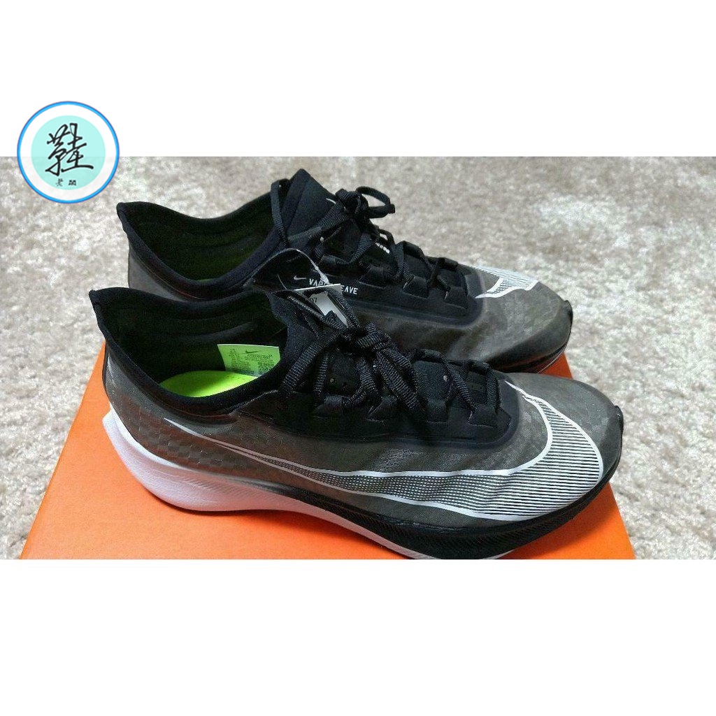 Nike Zoom Fly 3 黑白 慢跑鞋 AT8240-007