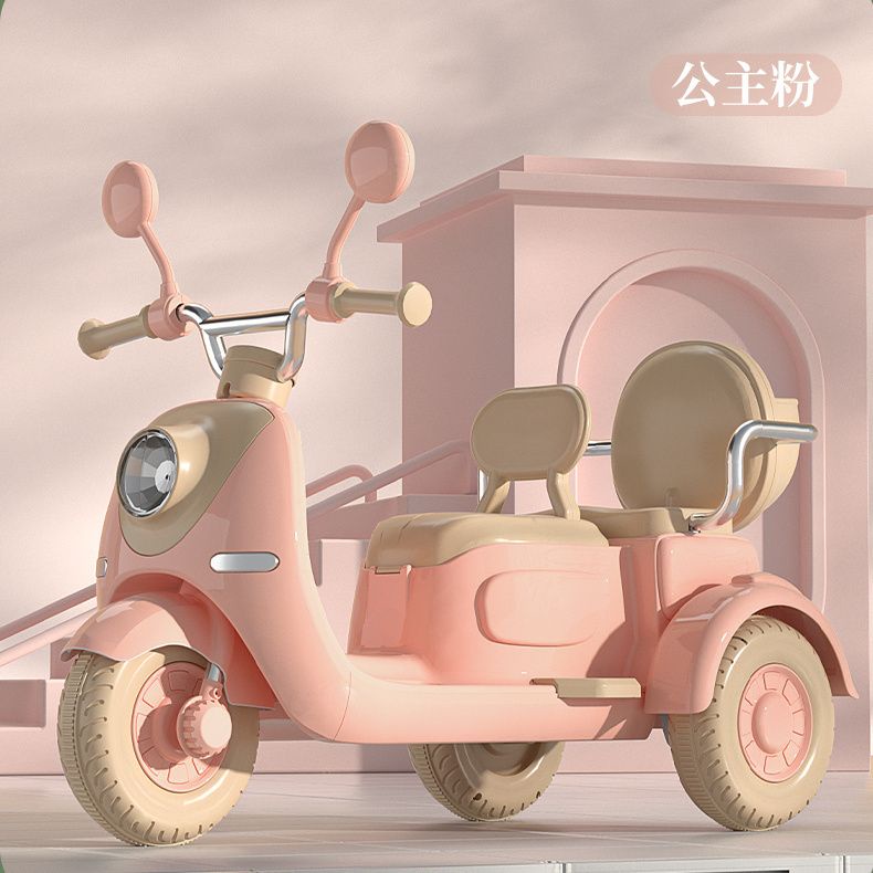 Ouniu丨【免運】兒童禮物🎁 1-8嵗兒童雙人電動車 電動摩託車 雙座充電兒童電動車