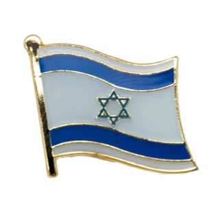 【A-ONE】Israel 以色列紀念胸針 國家別針 紀念胸章 國旗胸針 紀念胸徽 金屬胸徽 遊學