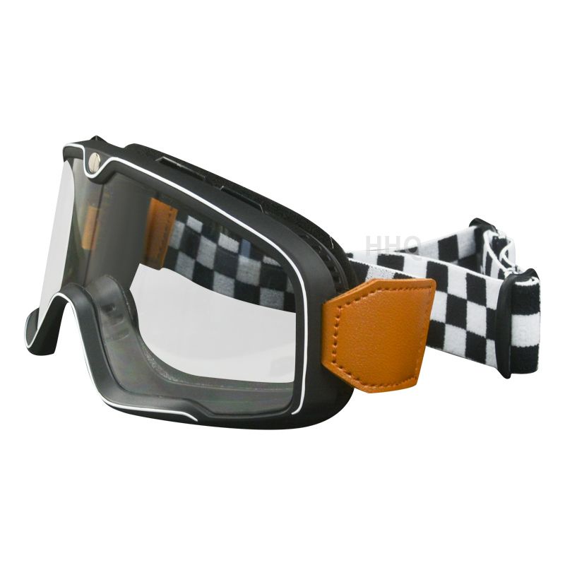 護目鏡 防風鏡 摩托車風鏡哈雷越野復古頭盔防風護目鏡戶外騎行眼鏡