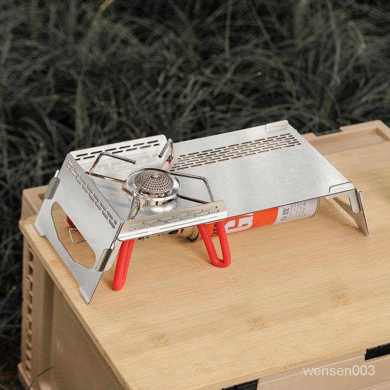 【文森戶外用品】soto310便攜戶外不銹鋼桌單飛桌爐具配件防風爐桌隔熱野餐折疊桌