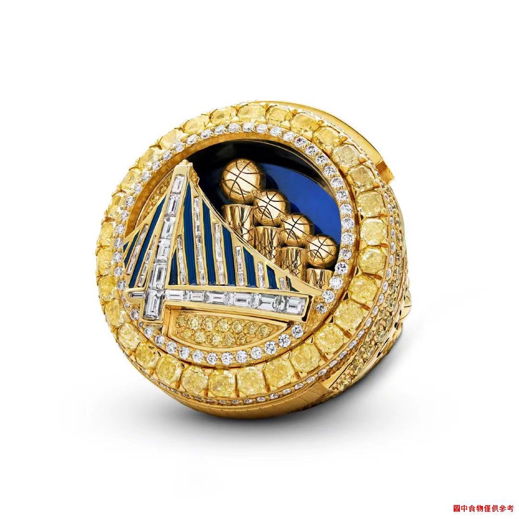 。nba冠軍戒指2022勇士冠軍戒指庫裡杜蘭特湯普森球迷收藏紀念指環