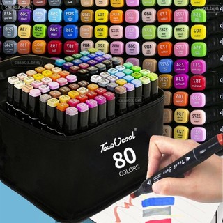 Alcohol Color Marker Pen Set Colours Twin Tip Marker Pen Dou