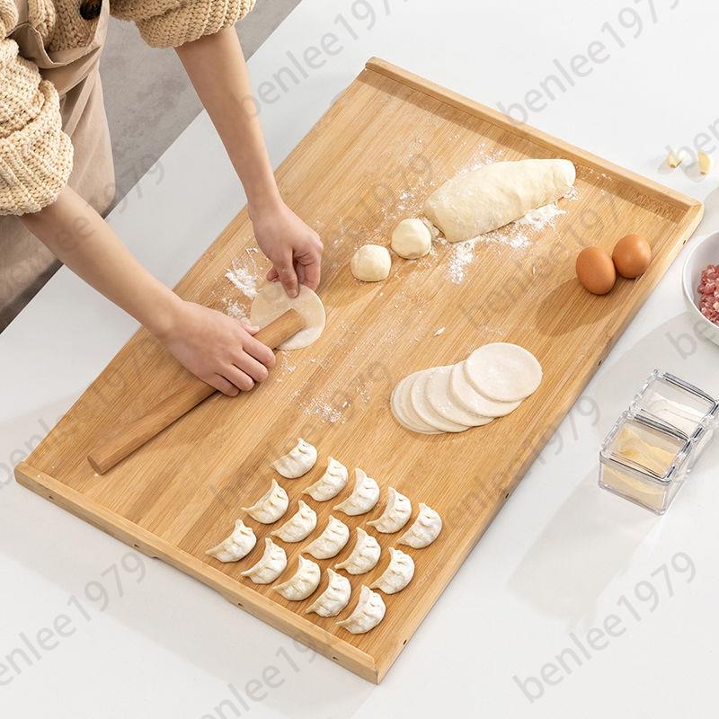 ⭐台灣出貨⭐和麵板家用麵包揉麵砧板/大砧板擀麵板長方形刀板竹揉麵板/面板家用麵條揉麵