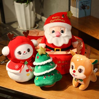 🎅限時免運🎄新款聖誕老人公仔雪人毛絨玩具麋鹿玩偶布娃娃聖誕節擺件禮品裝飾 聖誕節裝飾 聖誕節diy 聖誕節飾品