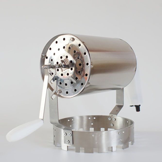 ##家用咖啡烘焙機 烘豆機 小型花生瓜子不銹鋼炒豆機 咖啡手搖豆烘焙機
