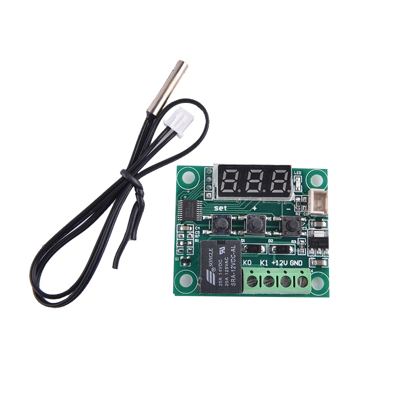 數顯溫控器 DIY溫度控制器模塊 控溫開關傳感器 12V高精度溫控