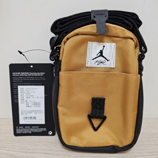 JORDAN 喬丹 正版 棕色斜跨包 側背包 隨身包 手機包