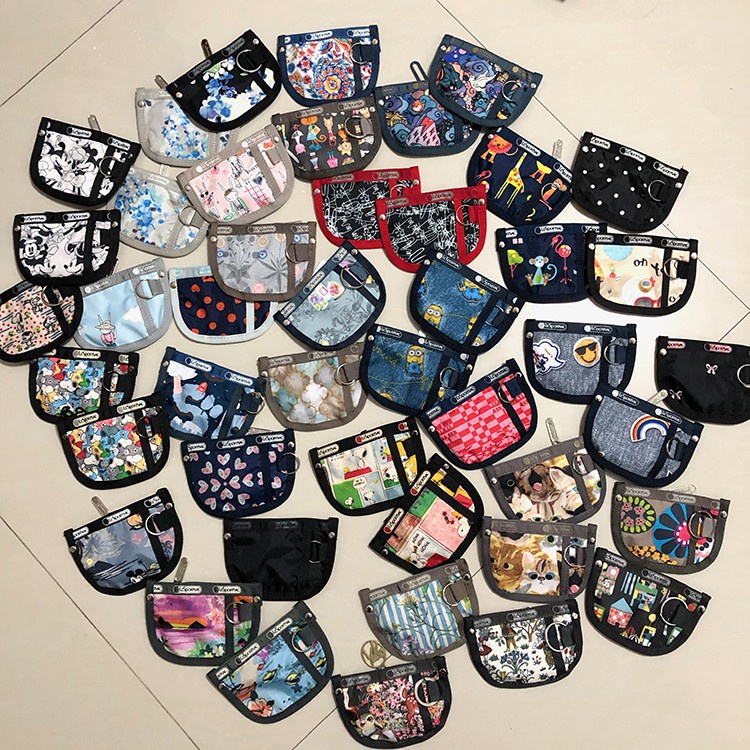 西西比特價 LeSportsac x Kitty 凱蒂貓 7317 50款 防水卡包零錢包迷你多功能鑰匙包小手包手拿包