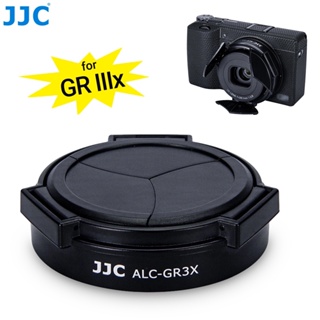 ❤JJC 理光GR3X自動鏡頭蓋 Ricoh GR IIIx GRIIIx 鏡頭保護蓋♬