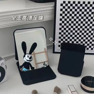 🔥店長推薦🔥隨身便攜公主鏡皮質復古折疊臥室桌面臺式化妝高畫質梳妝鏡子宿舍用richardchen958