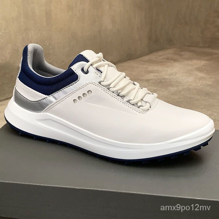 ECCO 清倉男士真皮高爾夫球 golf shoes 無釘防滑運動鞋男鞋子 QY28