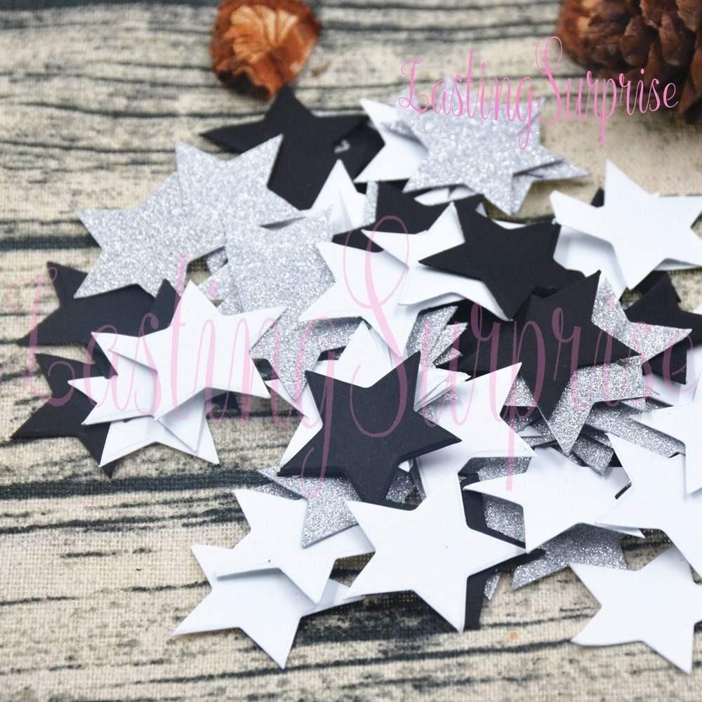 Star Round Glitter Paper Confetti Table Decoration碎紙屑