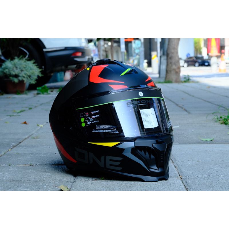 （二輪動力生活館）ASTONE 全新發表 GT6 YB2全罩式安全帽 平黑/紅