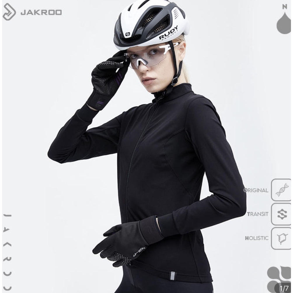 JAKROO**/捷酷 EVO-VII女士防風保暖夾克自行車外套腳踏車女款風衣