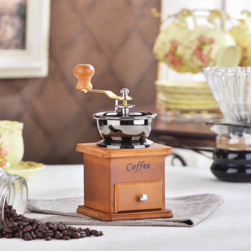 茶道 復古 磨豆機 研磨機 咖啡機 小型 粉碎機 咖啡豆 磨粉 手搖 家用 小型 手動 復古咖啡機 手動咖啡豆磨粉