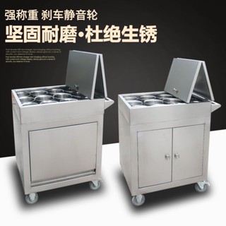 *【訂金】熱銷*優選不銹鋼調料商用餐廳酒店移動調味廚房多功能飯店餐車小推車戶外阿昆百貨