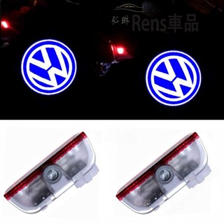 熱賣 vw 福斯 照地燈迎賓燈車門照地燈汽車迎賓燈投影燈車門迎賓燈 tiguan golf polo rhf