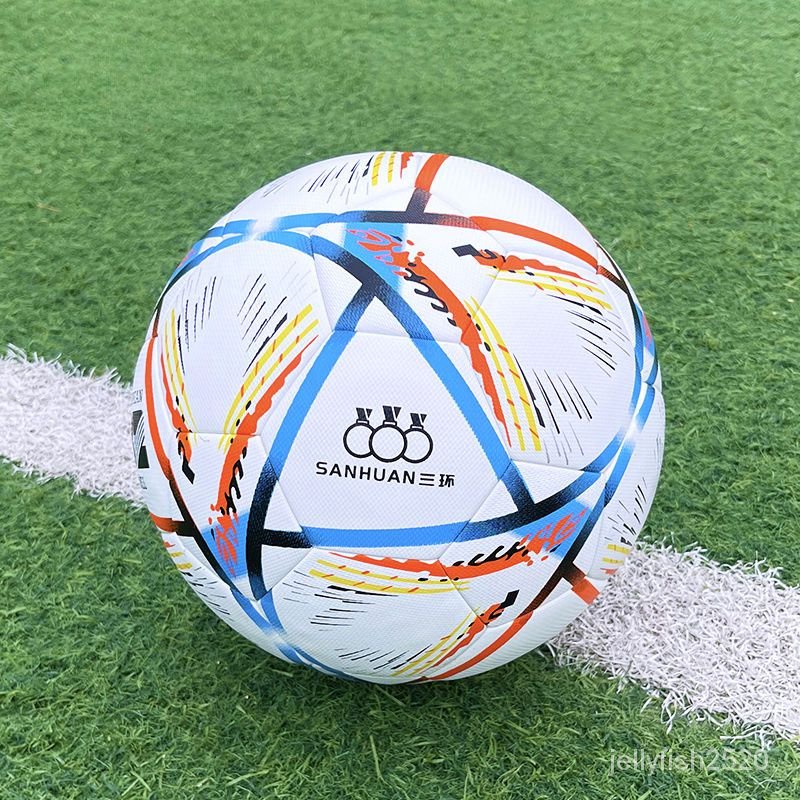 🔥3號4號5號足球 沙灘球 皮球 超大充氣球 機縫足球 pvc材質 成人黑白足球 專業比賽用球 三环官方正版幼儿园校园